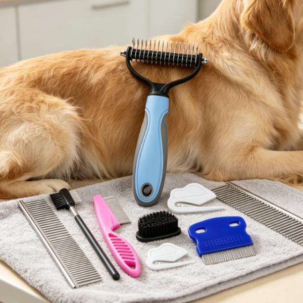 7-Piece Pet Grooming Tool Set
