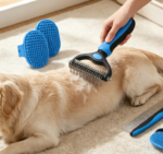 Double-Sided 4-In-1 Wide-Surface Undercoat Rake
