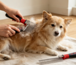 Metal Dematting And Undercoat Rake For Cats And Dogs