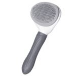 Self-Cleaning Slicker Brush For Cats, Dogs, And Rabbits With One-Click Cleaning