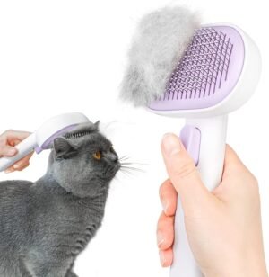 Grooming Brush For Loose Fur Removal (Cats, Dogs, Rabbits)